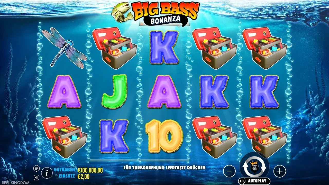 Big Bass Bonanza in der deutschen Demo